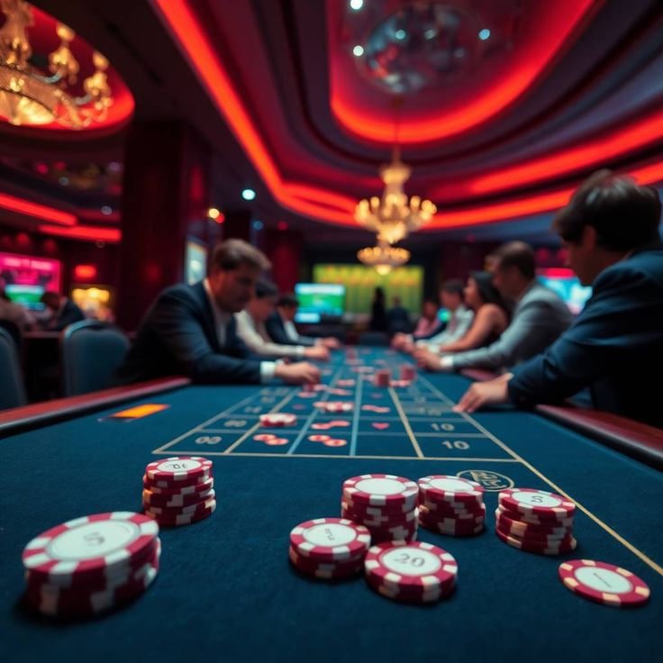 Layar Speed Baccarat dengan kartu live dan antarmuka pemilihan taruhan